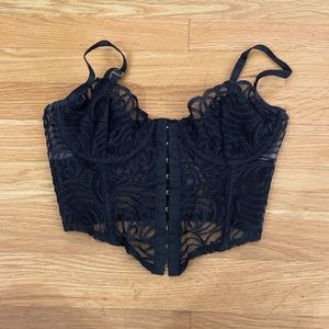 For Love And Lemons After Dark Bustier Top
